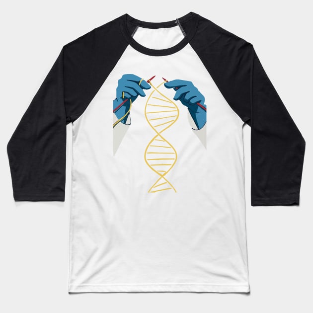 Sewing DNA Baseball T-Shirt by labstud